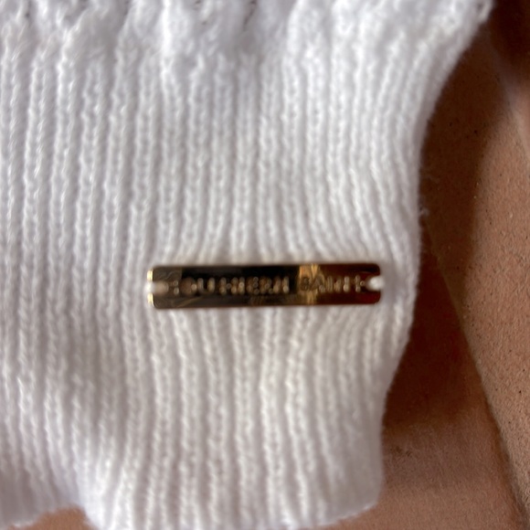 Women's Open Weave Knit Top | White size S NWOT perfect fit. - Picture 2 of 10